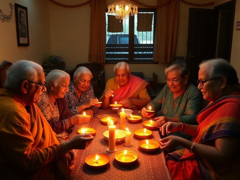 Diwali with Elders